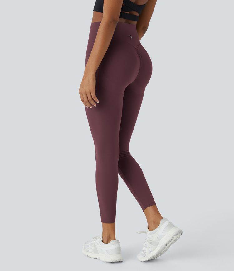 Halara UltraSculpt™ SoCinched High Waisted Scrunch Butt Lifting Tummy Control Pocket Shaping Training Leggings