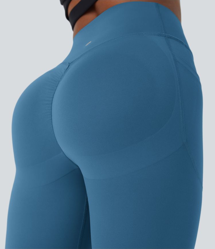 Halara UltraSculpt™ High Waisted Scrunch Butt Lifting Tummy Control Pocket Shaping Training Leggings