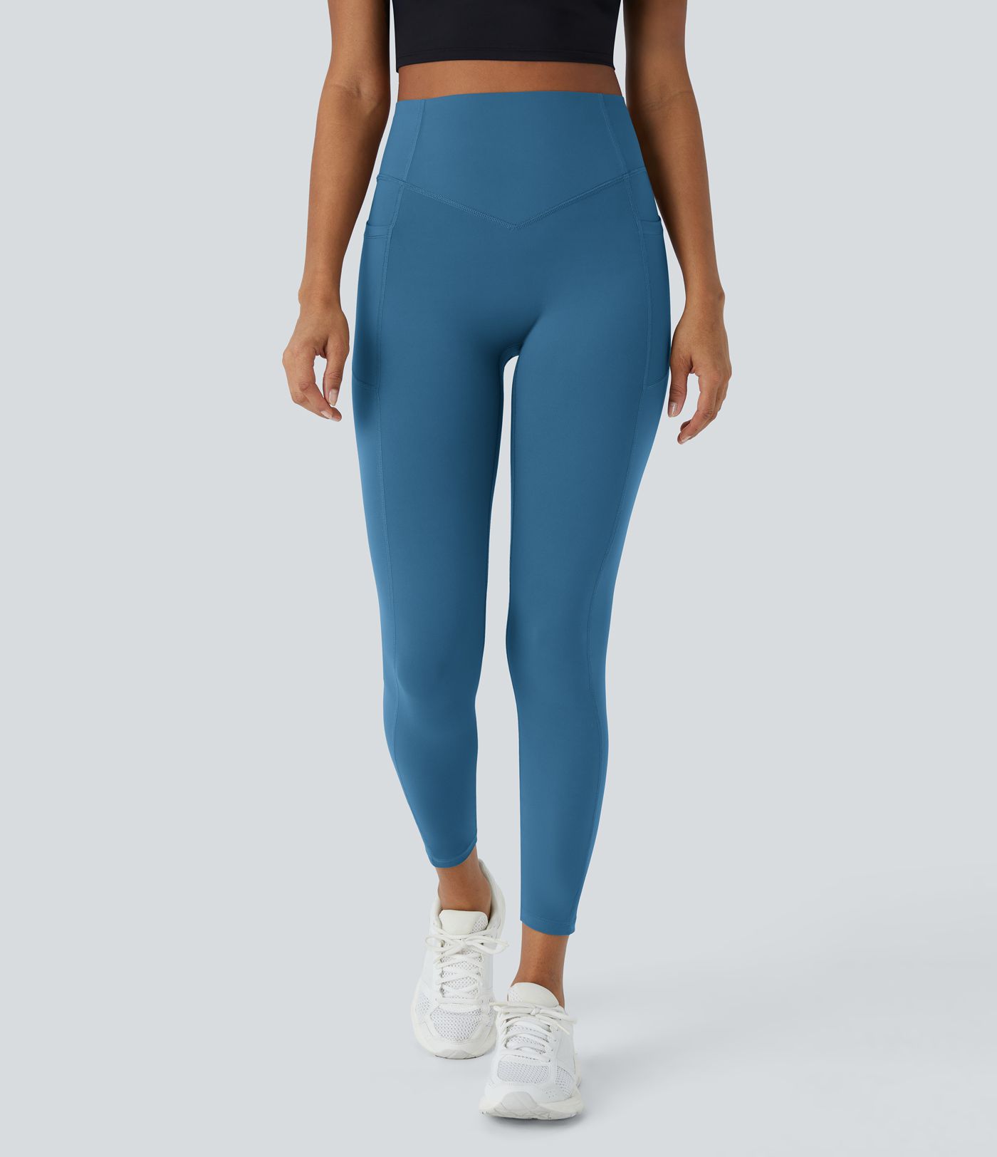 Halara UltraSculpt™ High Waisted Scrunch Butt Lifting Tummy Control Pocket Shaping Training Leggings