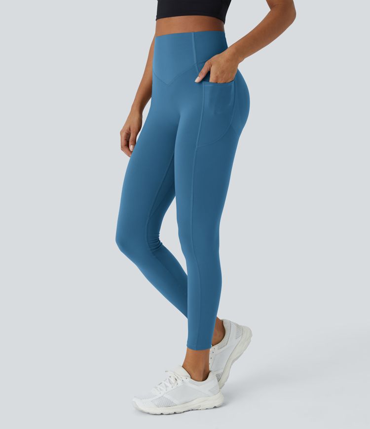 Halara UltraSculpt™ High Waisted Scrunch Butt Lifting Tummy Control Pocket Shaping Training Leggings