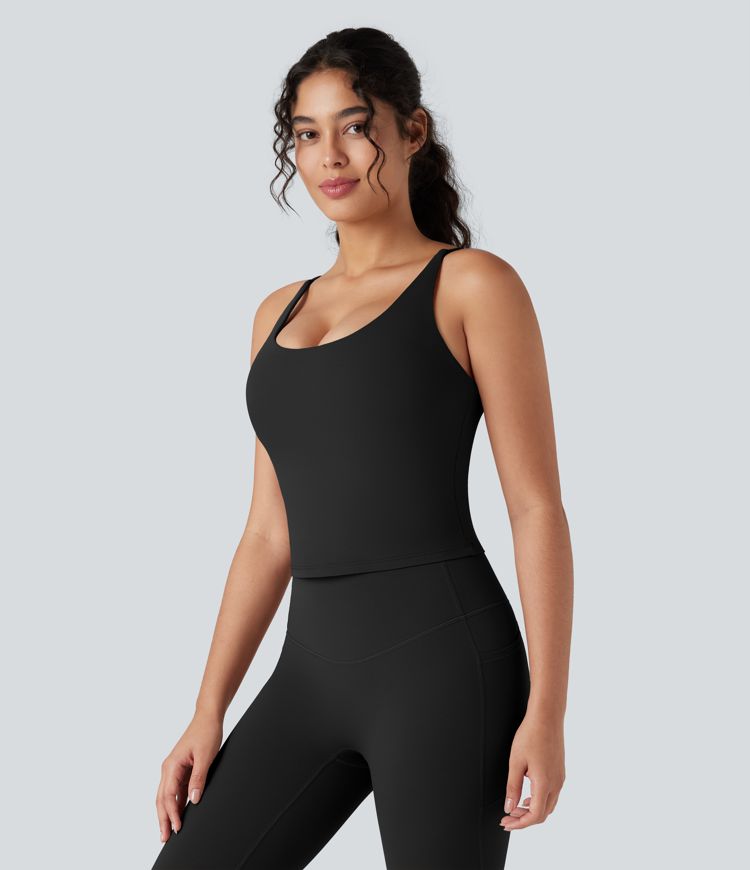 Halara UltraSculpt™ U Neck Yoga Tank Top