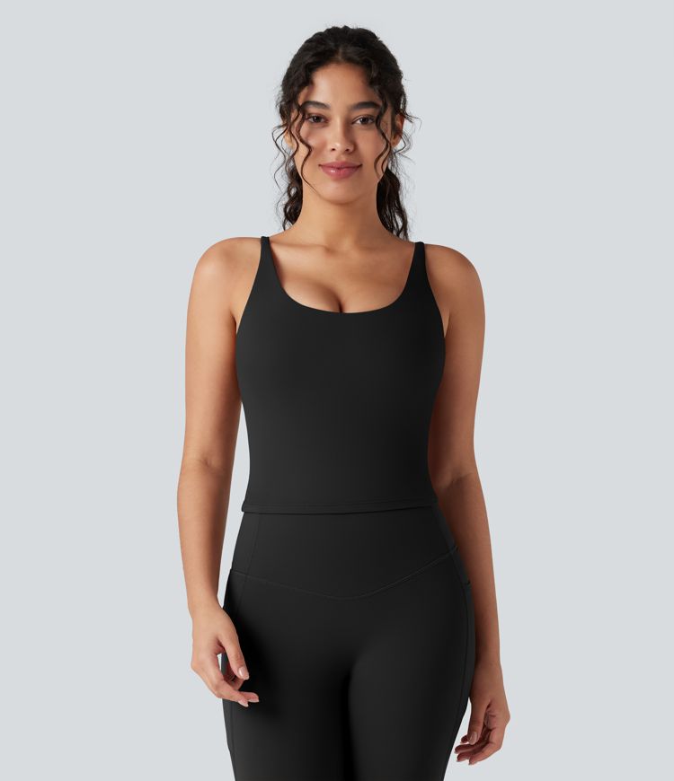 Halara UltraSculpt™ U Neck Yoga Tank Top