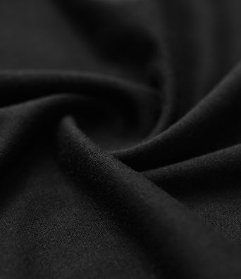 Vestito midi casual a manica lunga con collo a lupetto