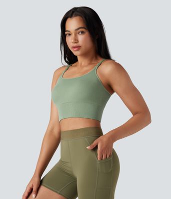 OneForm Seamless Flow Low Support Yoga Sports Bra