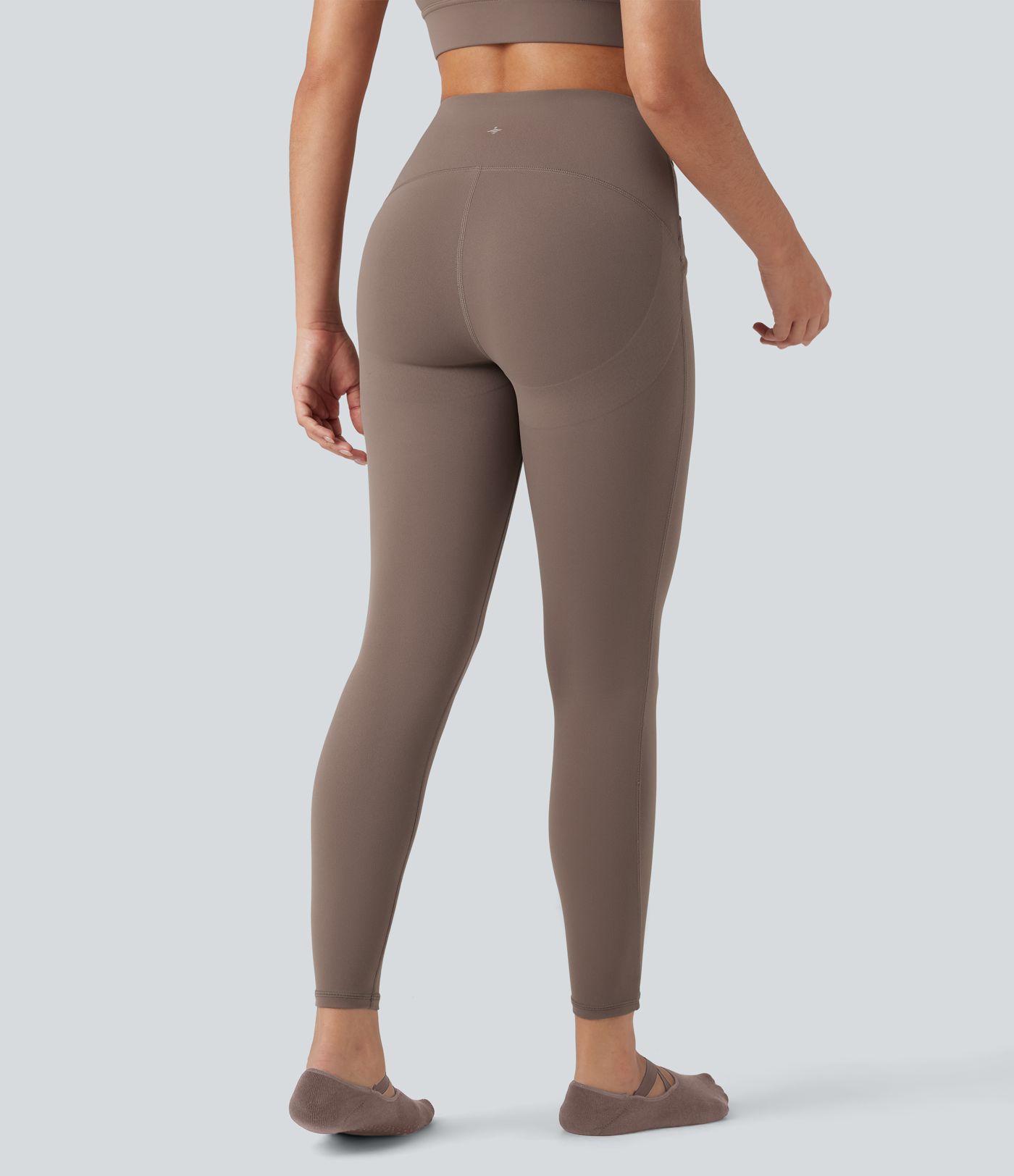 High Waisted Tummy Control Butt Lifting Yoga Leggings with Pocket