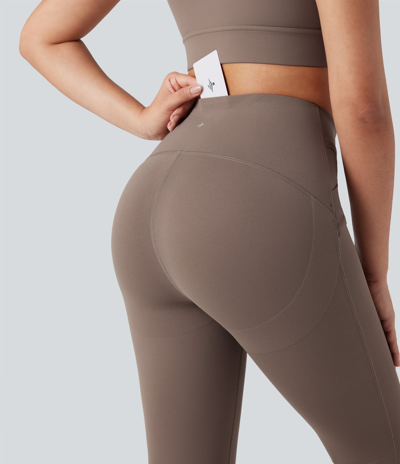 High Waisted Tummy Control Butt Lifting Yoga Leggings with Pocket