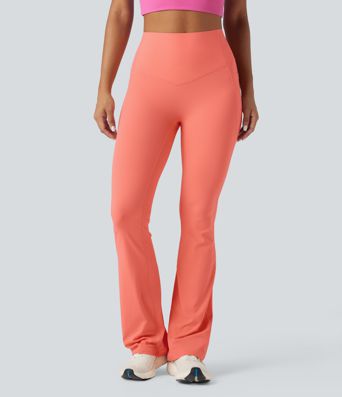 Halara UltraSculpt™ High Waisted Tummy Control Pocket Shaping Yoga Bootcut Leggings