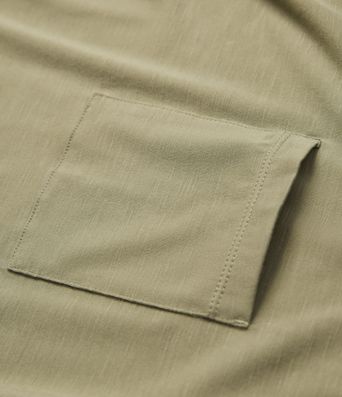 Round Neck Short Sleeve Casual Top with Pocket