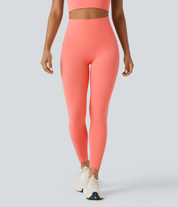 Legging d'entraînement gainant taille haute avec poches Halara UltraSculpt™