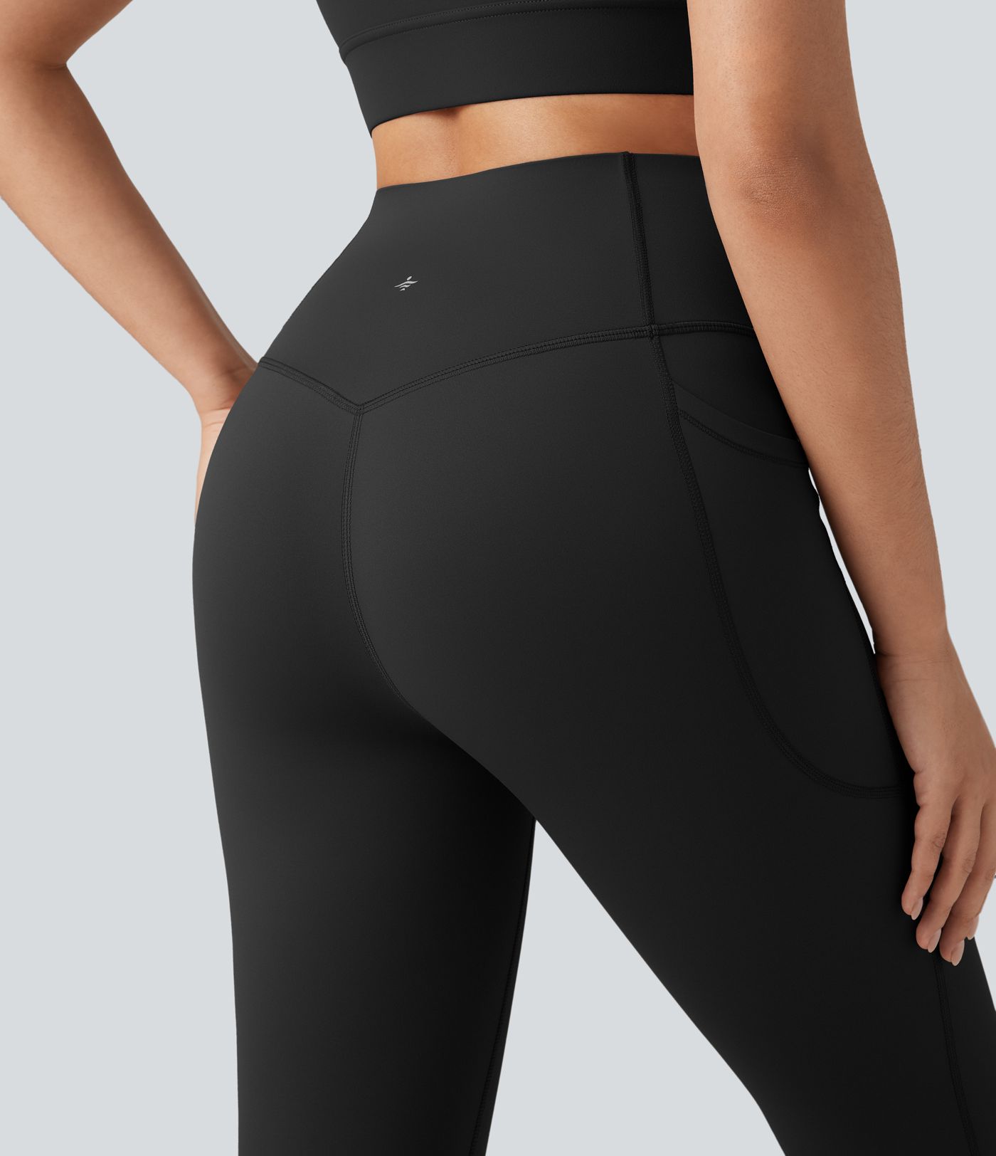 Halara Ultrasculpt™ Heat High Waisted Tummy Control Fleece Yoga Leggings with Pockets Halara Ultrasculpt™ Heat High Waisted Tummy Control Fleece Yoga Leggings with Pockets