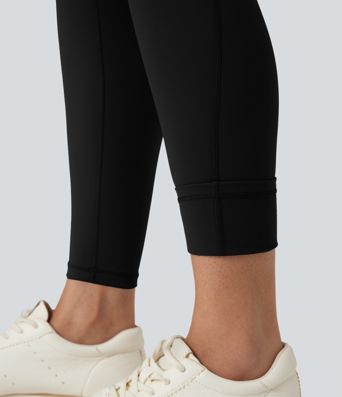 Halara Ultrasculpt™ Heat High Waisted Tummy Control Fleece Yoga Leggings with Pockets