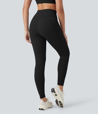 Halara UltraSculpt™ High Waisted Tummy Control Training Leggings with Pockets