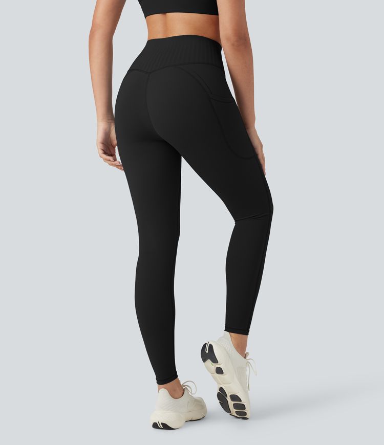 Halara UltraSculpt™ High Waisted Tummy Control Training Leggings with Pockets