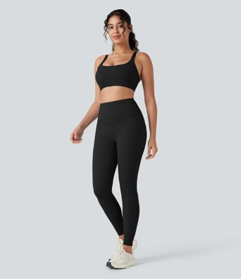 Halara UltraSculpt™ High Waisted Tummy Control Training Leggings with Pockets
