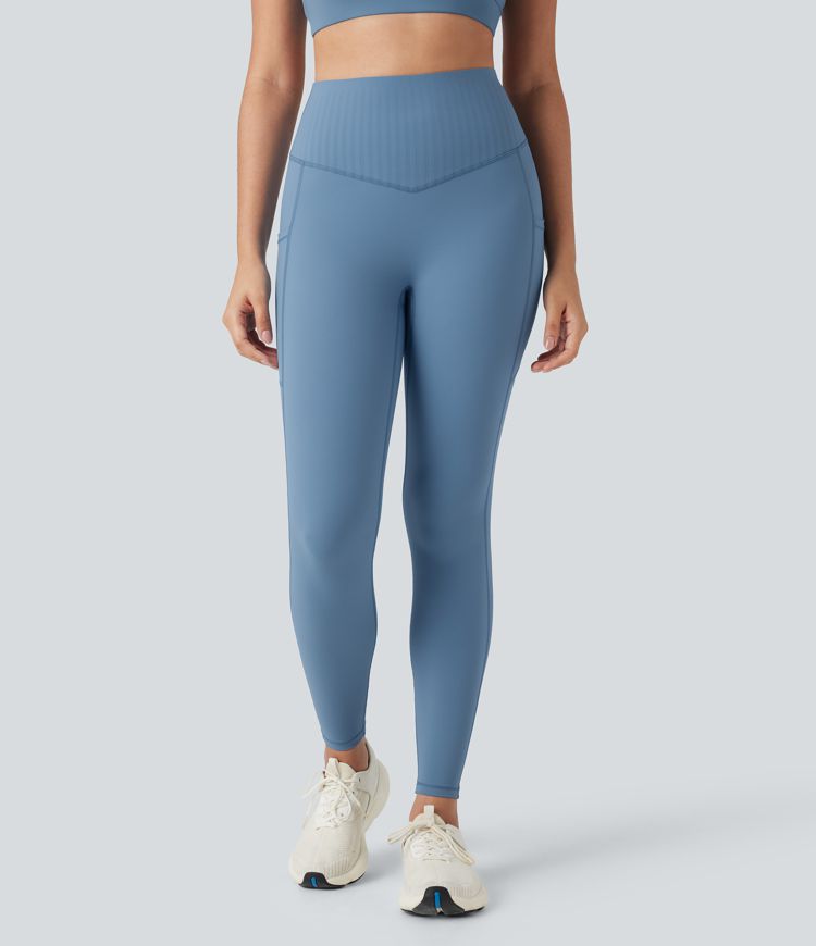 Halara UltraSculpt™ High Waisted Tummy Control Training Leggings with Pockets