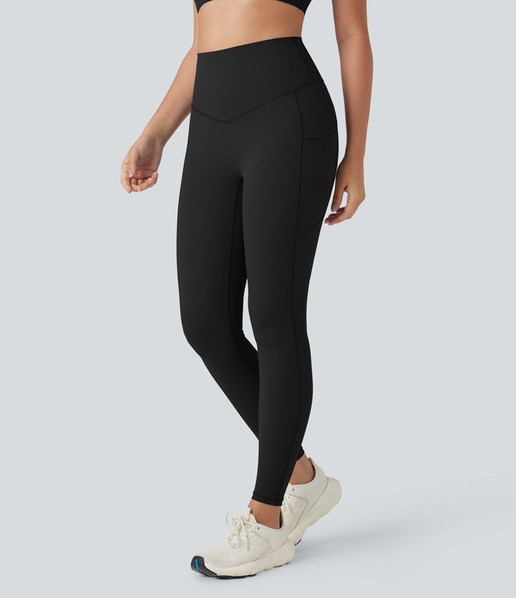 Halara UltraSculpt™ High Waisted Tummy Control Training Leggings with Pockets