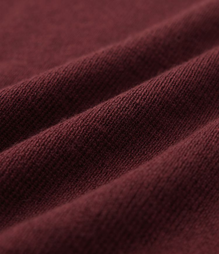 Pull décontracté à col en U et manches longues