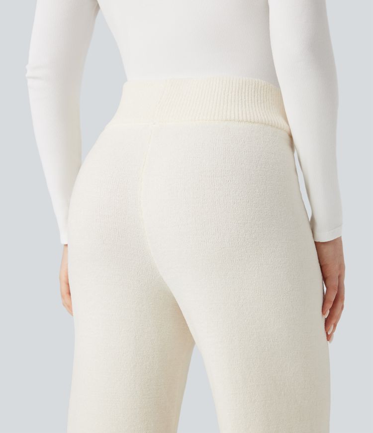 Mid Rise Baggy Lounge Sweater Pants