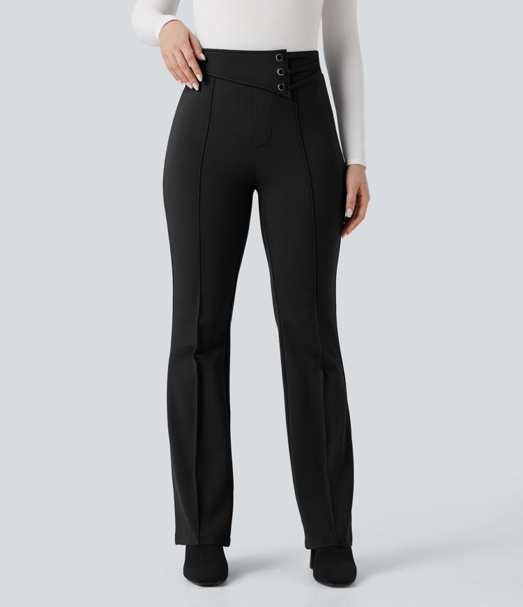 Halara Flex™ High-waisted Work Flare Pants with Pockets