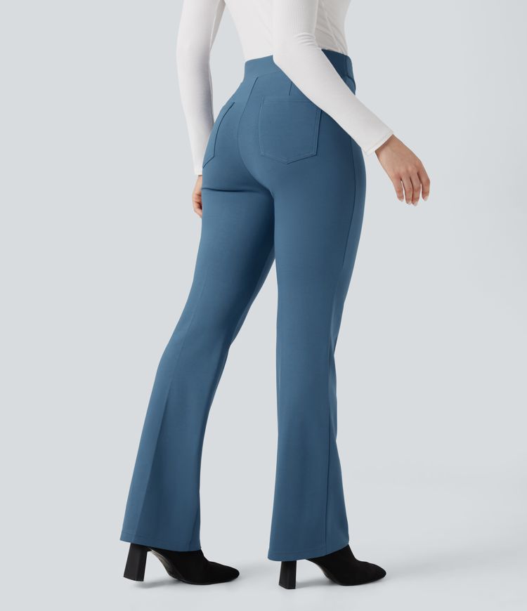 Halara Flex™ High-waisted Work Flare Pants with Pockets