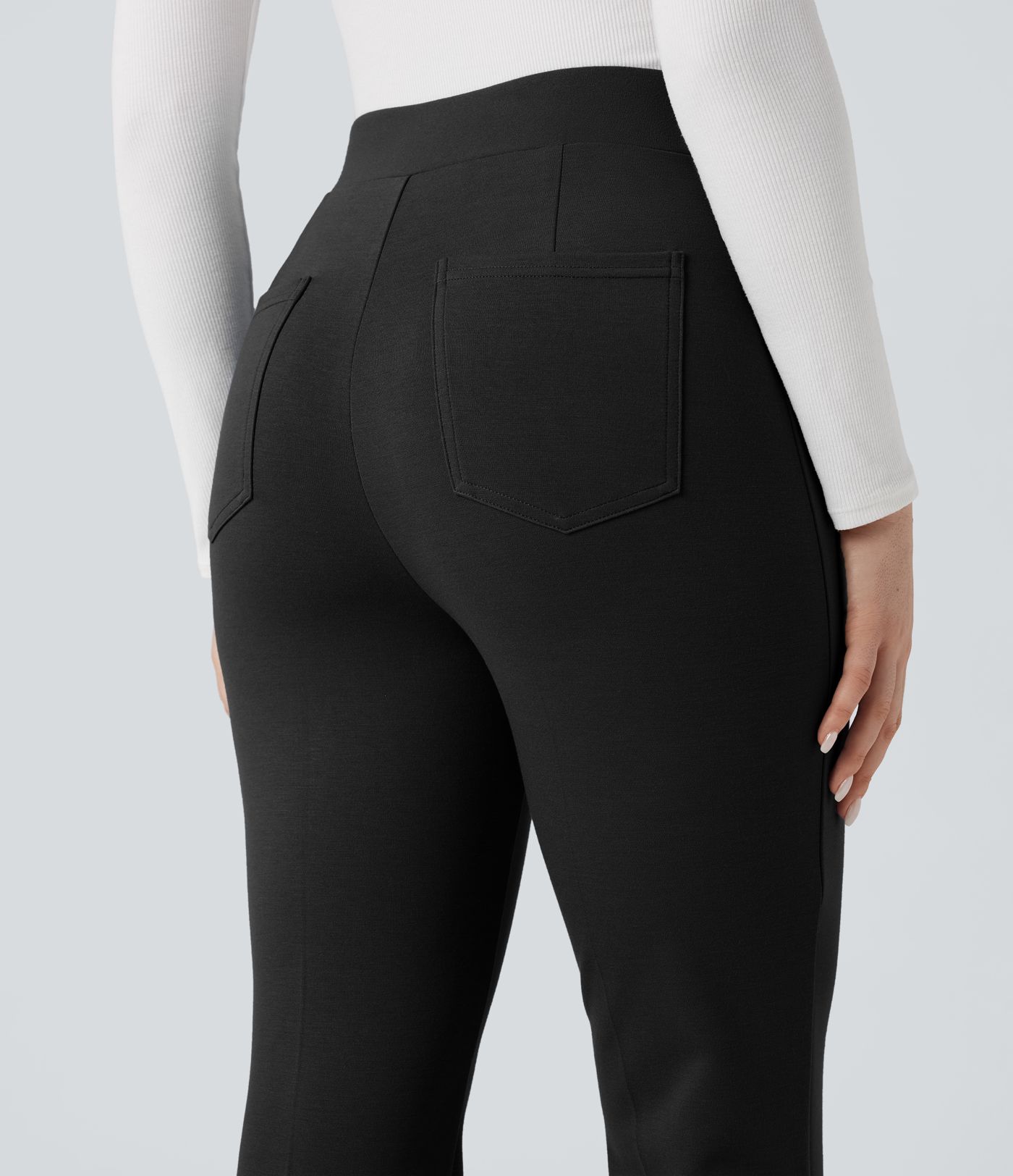 Halara Flex™ High-waisted Work Flare Pants with Pockets