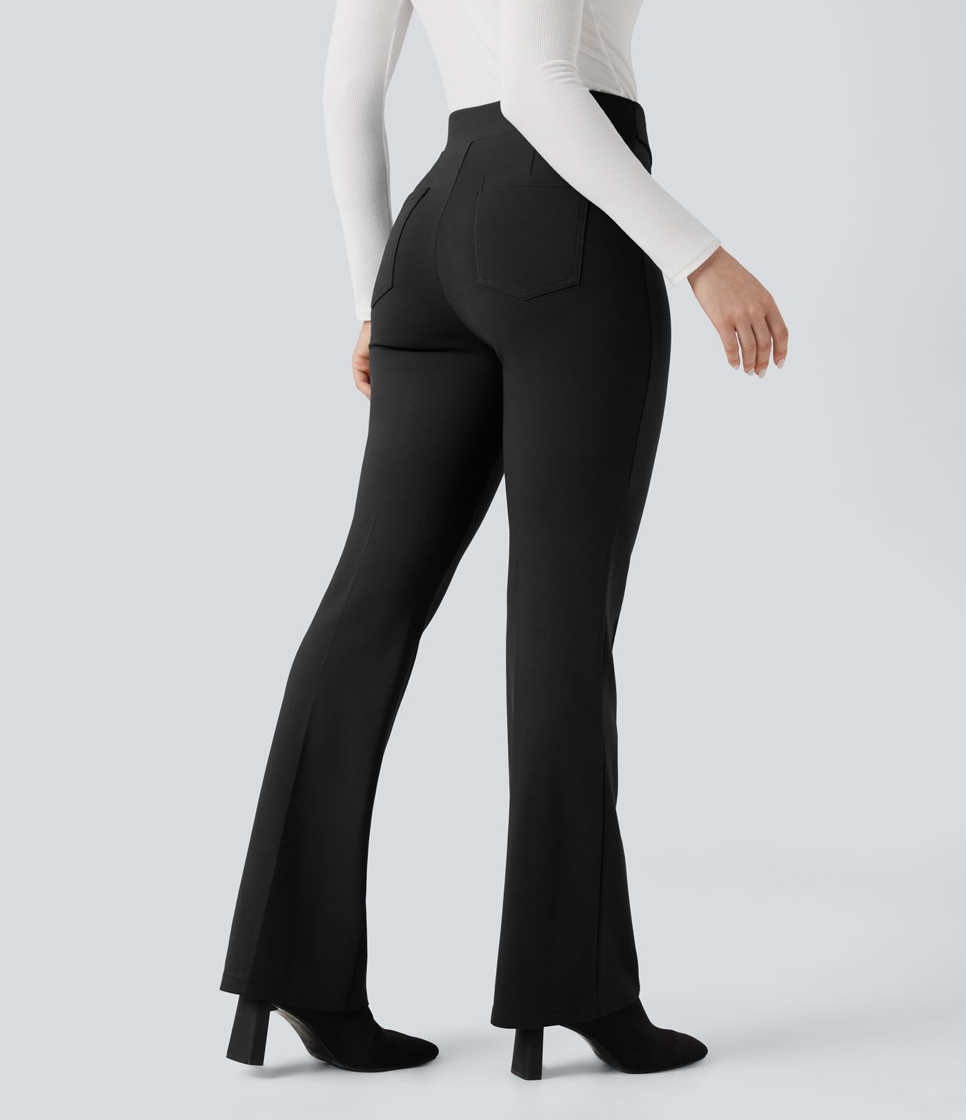 Halara Flex™ High-waisted Work Flare Pants with Pockets