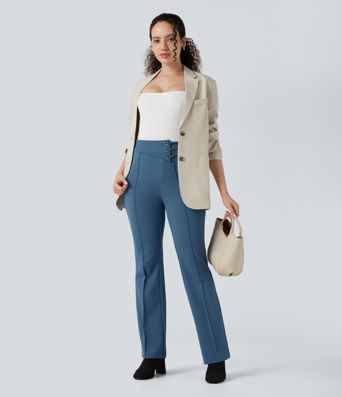 Halara Flex™ High-waisted Work Flare Pants with Pockets