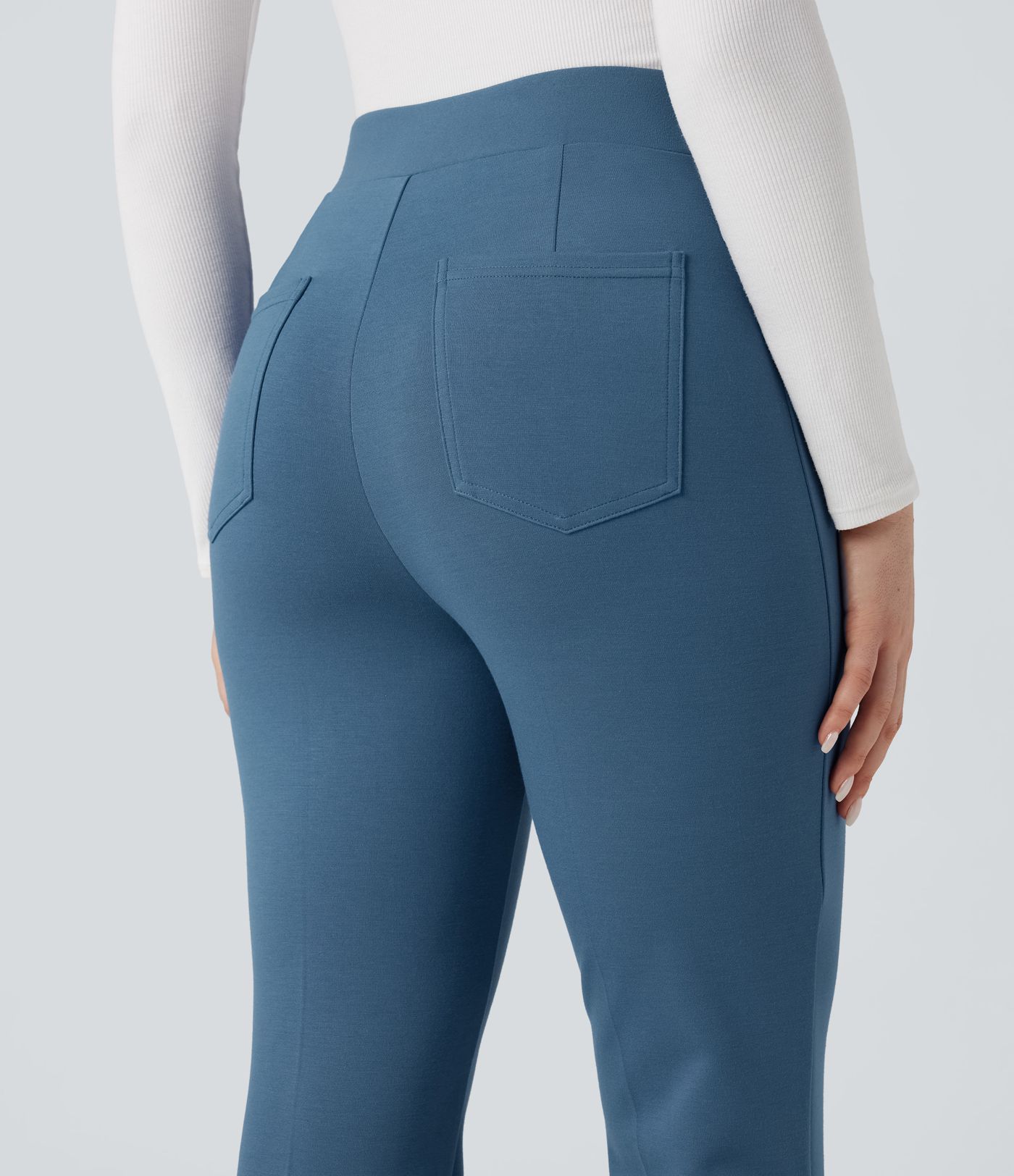 Halara Flex™ High-waisted Work Flare Pants with Pockets