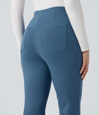 Halara Flex™ High-waisted Work Flare Pants with Pockets