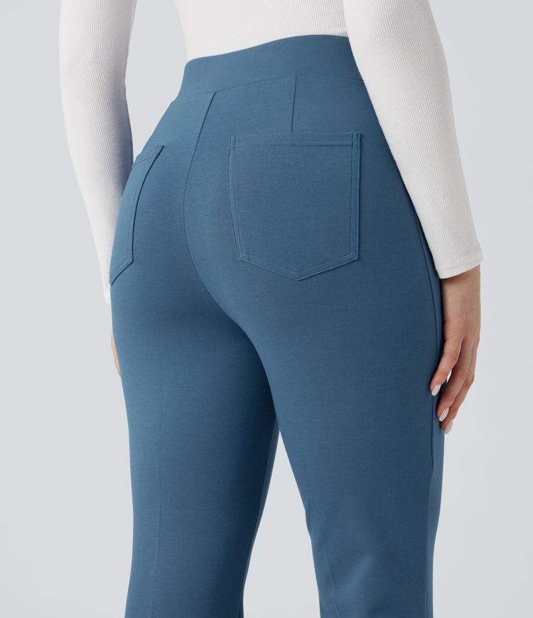 Halara Flex™ High-waisted Work Flare Pants with Pockets