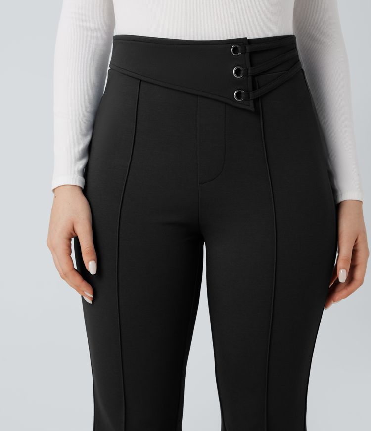Halara Flex™ High-waisted Work Flare Pants with Pockets