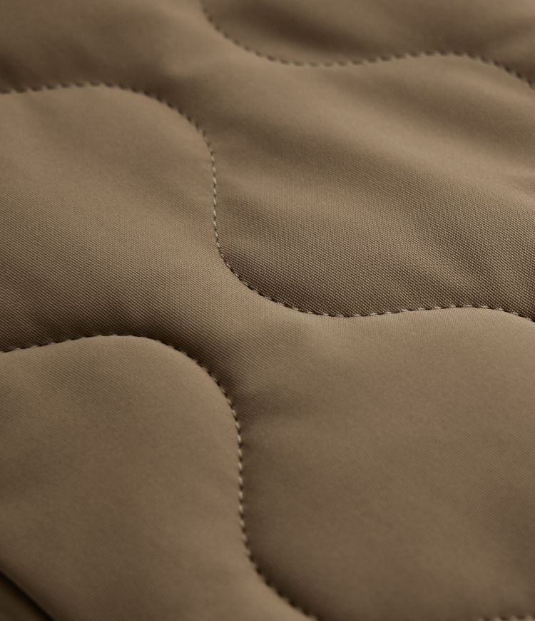 Pantalon de jogging matelassé décontractés, taille haute avec effet croisé, avec poches