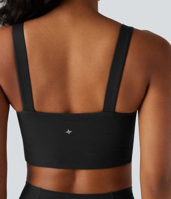 Halara UltraSculpt™ Light Support Molded Cups Push-Up Yoga Sports Bra