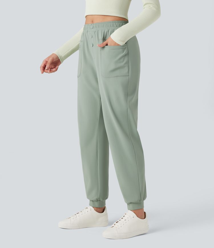 Jogging taille moyenne DayStretch avec poches
