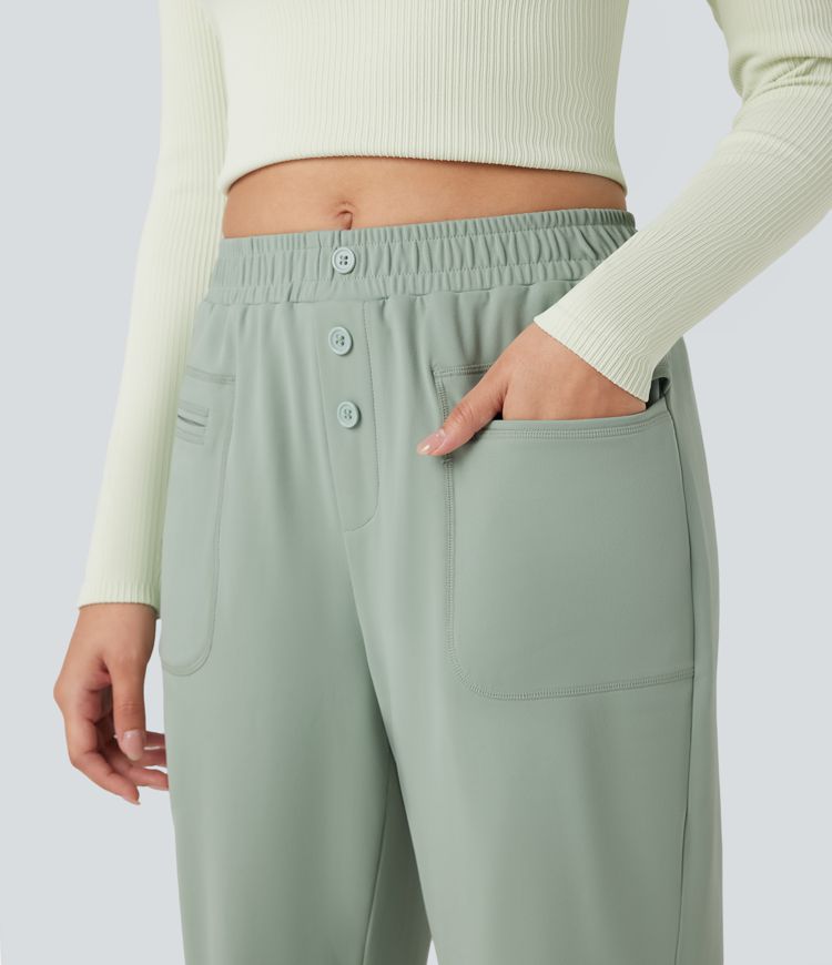 Jogging taille moyenne DayStretch avec poches