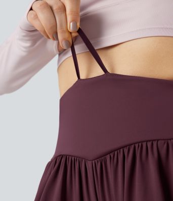 Softlyzero™ Airy - Geraffte Baggy-Yoga-Hose mit hohem Bund, mehreren Taschen und Kordelzug