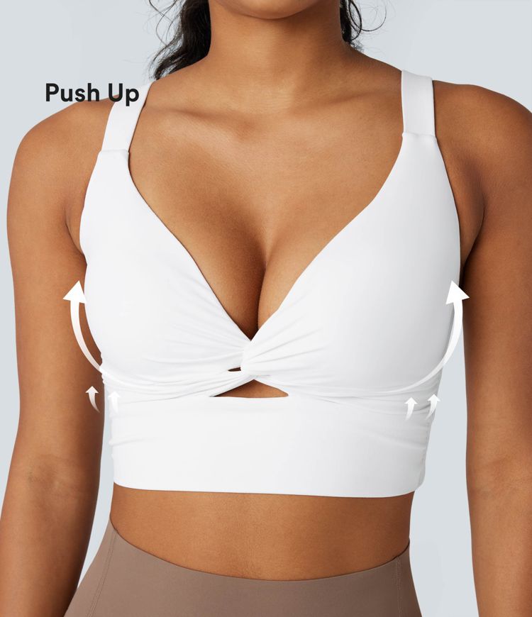 Brassière de sport yoga Halara UltraSculpt™ push-up coques moulées maintien léger