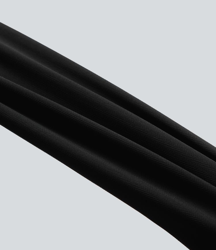 Pantalon tailleur Halara Flex™ skinny chevrons taille haute avec poches