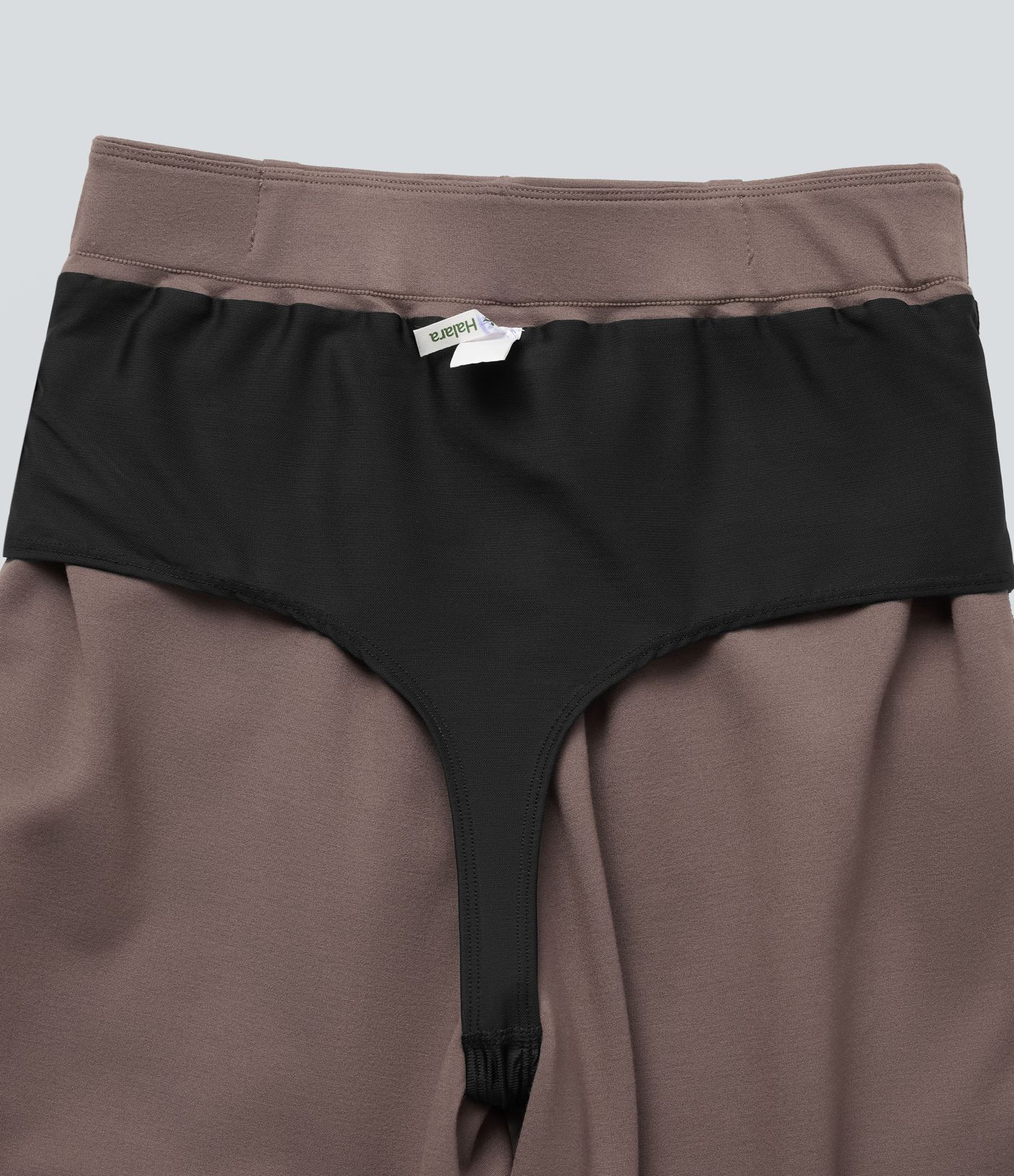 Halara Flex™ High-waisted Tummy Control Built-in Underwear Work Barrel Leg Pants with Pockets