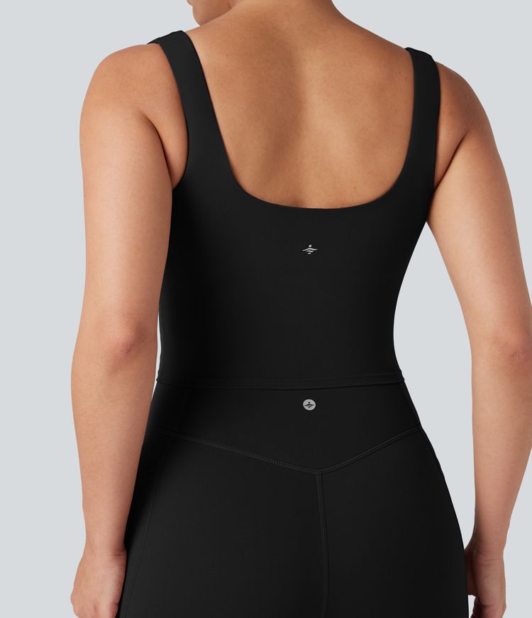 Halara UltraSculpt™ Scoop Neck 2-in-1 Yoga Tank Top