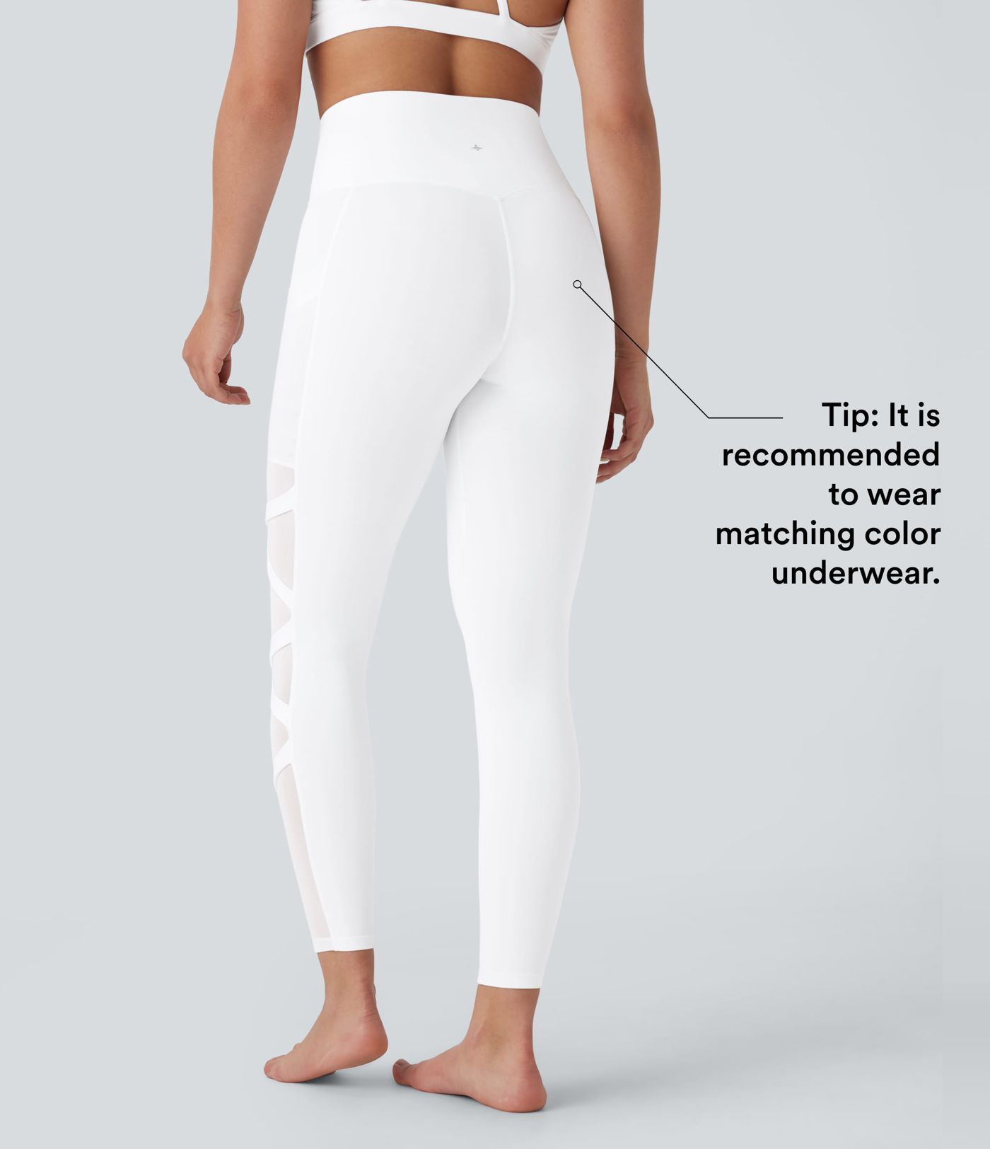 SpeedWave™ leggings de yoga taille haute avec poches, maille contrastée et matière à séchage rapide