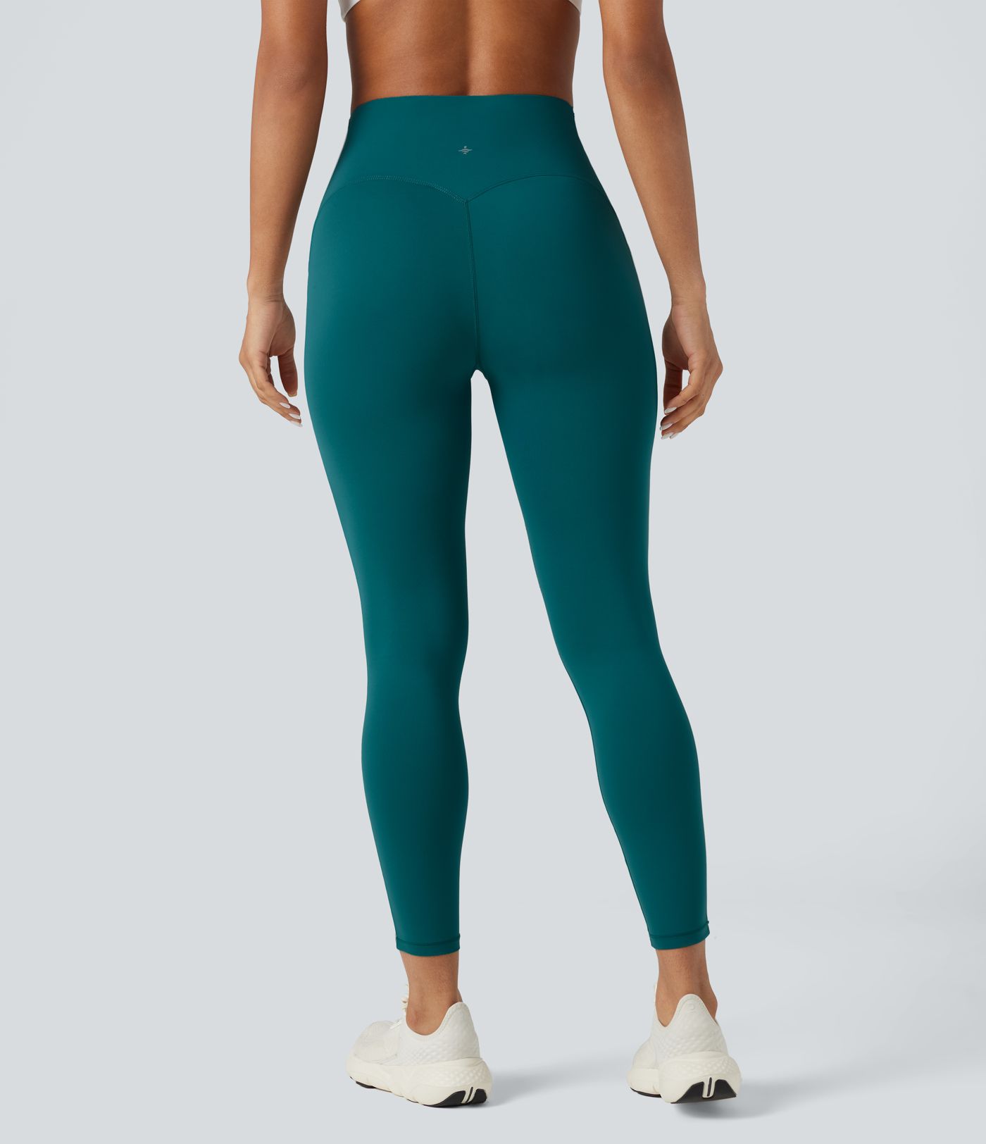 SpeedWave™ High-waisted Tummy Control Side Stripe Quick Dry Yoga 7/8 Legging