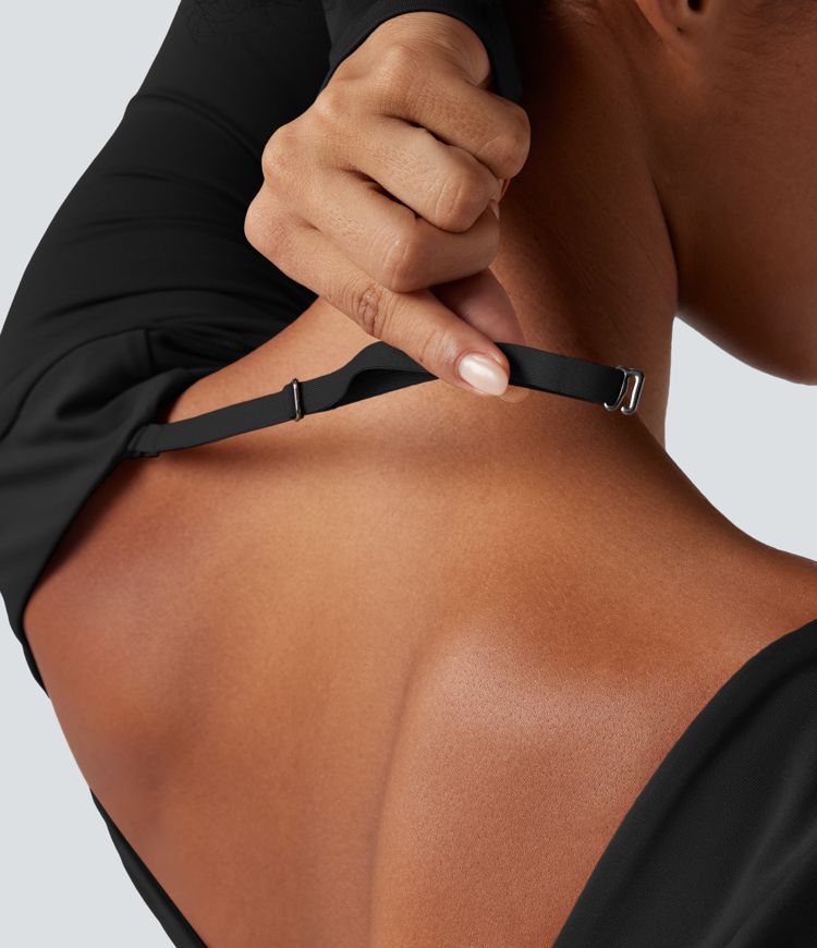 Combinaison dos nu manches longues avec poches - Édition Easy Peezy