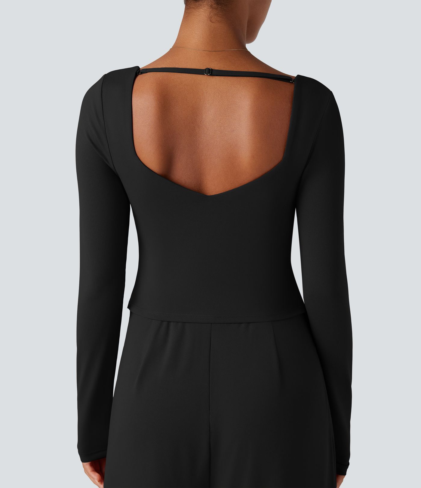 Combinaison dos nu manches longues avec poches - Édition Easy Peezy