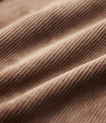 Ribbed Knit Mid Rise Fleece Casual Barrel Leg Pants with Pockets