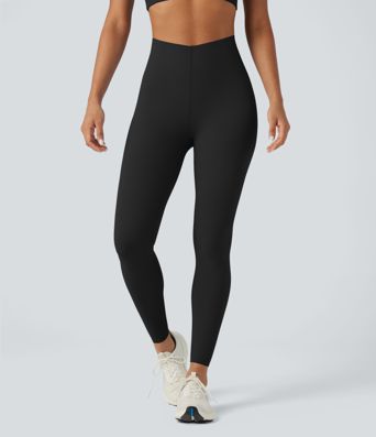 Halara UltraSculpt™ V-Shaped High Waisted Tummy Control Training 7/8 Leggings