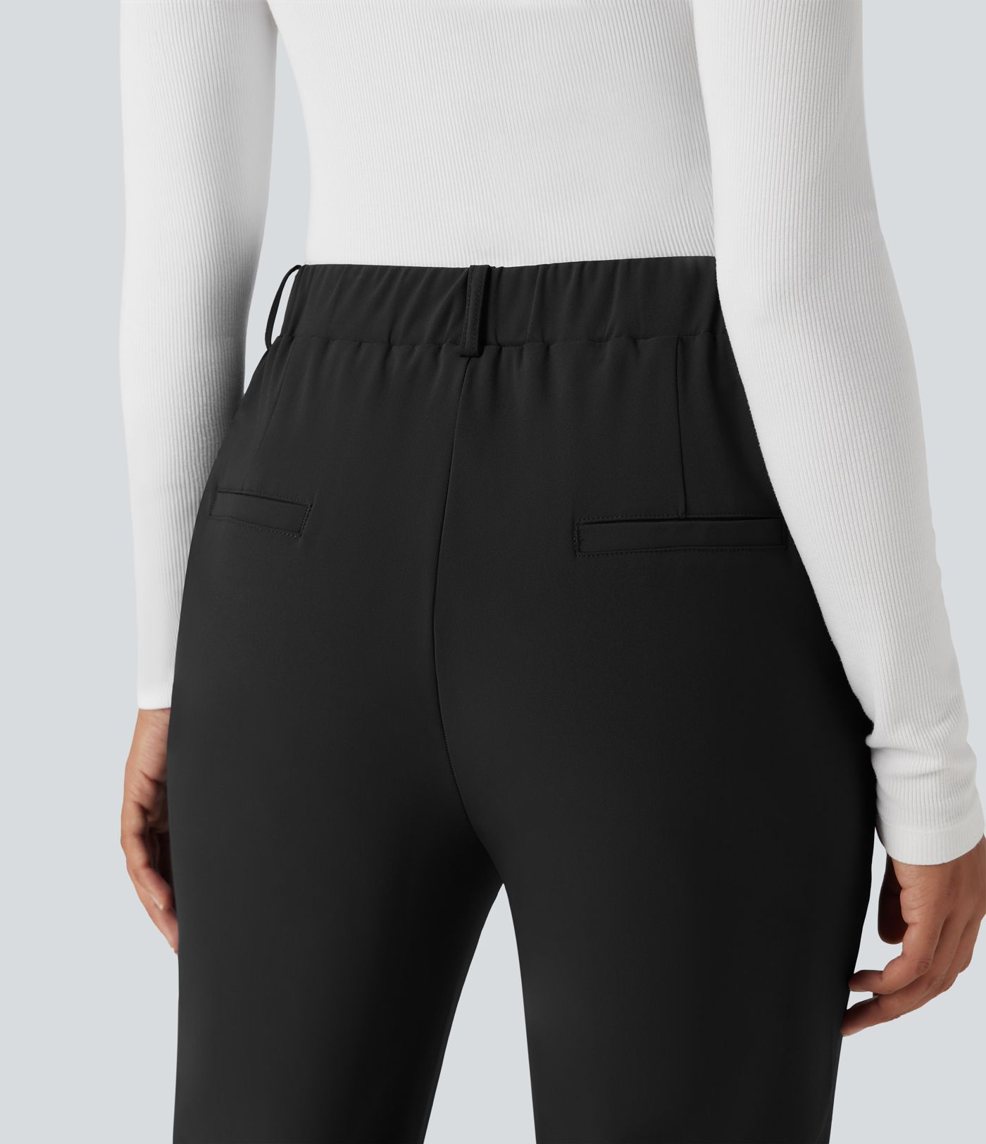 Halara Flex™ Suit Wrinkle-resistant High Waisted Slim Work Pants with Pockets