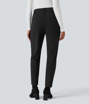 Halara Flex™ Suit Wrinkle-resistant High Waisted Slim Work Pants with Pockets