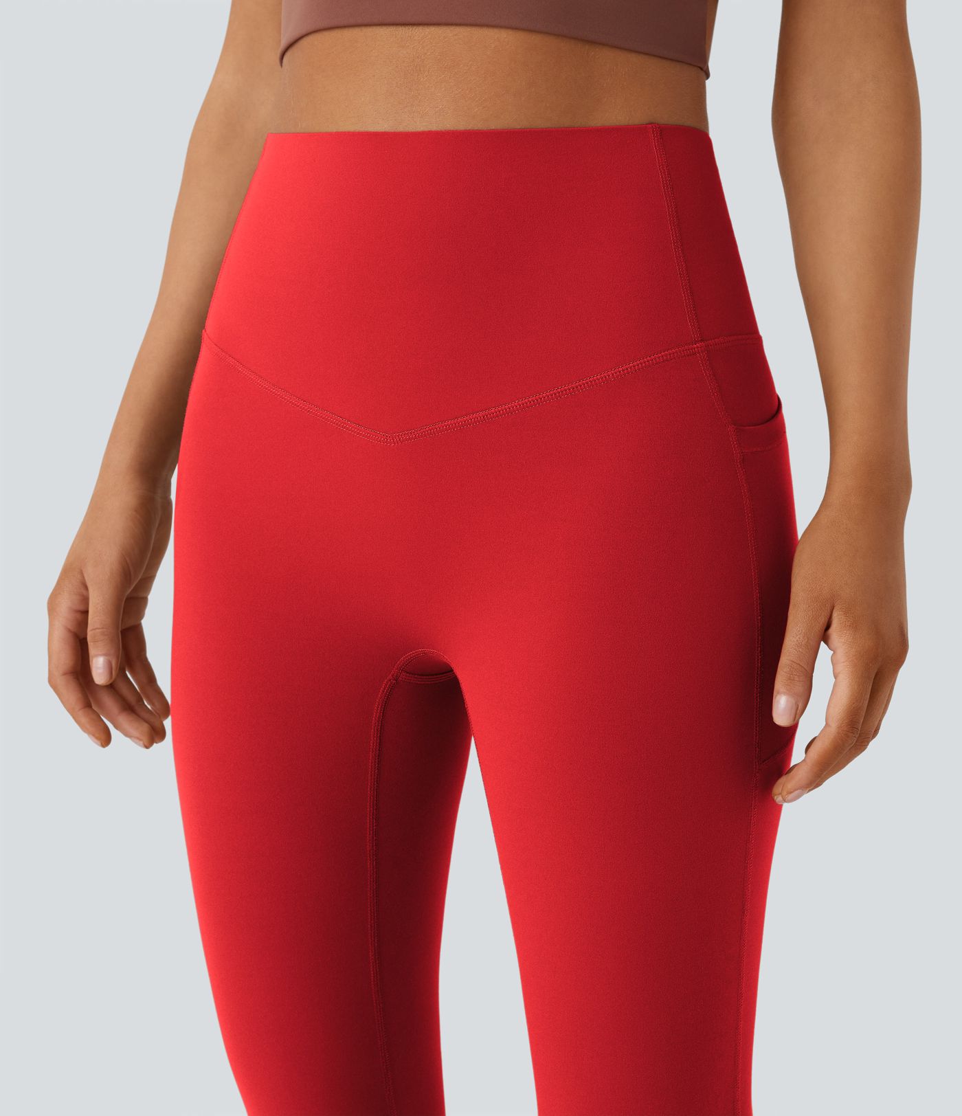 Halara UltraSculpt™ High Waisted Tummy Control Pocket Shaping Yoga Bootcut Leggings