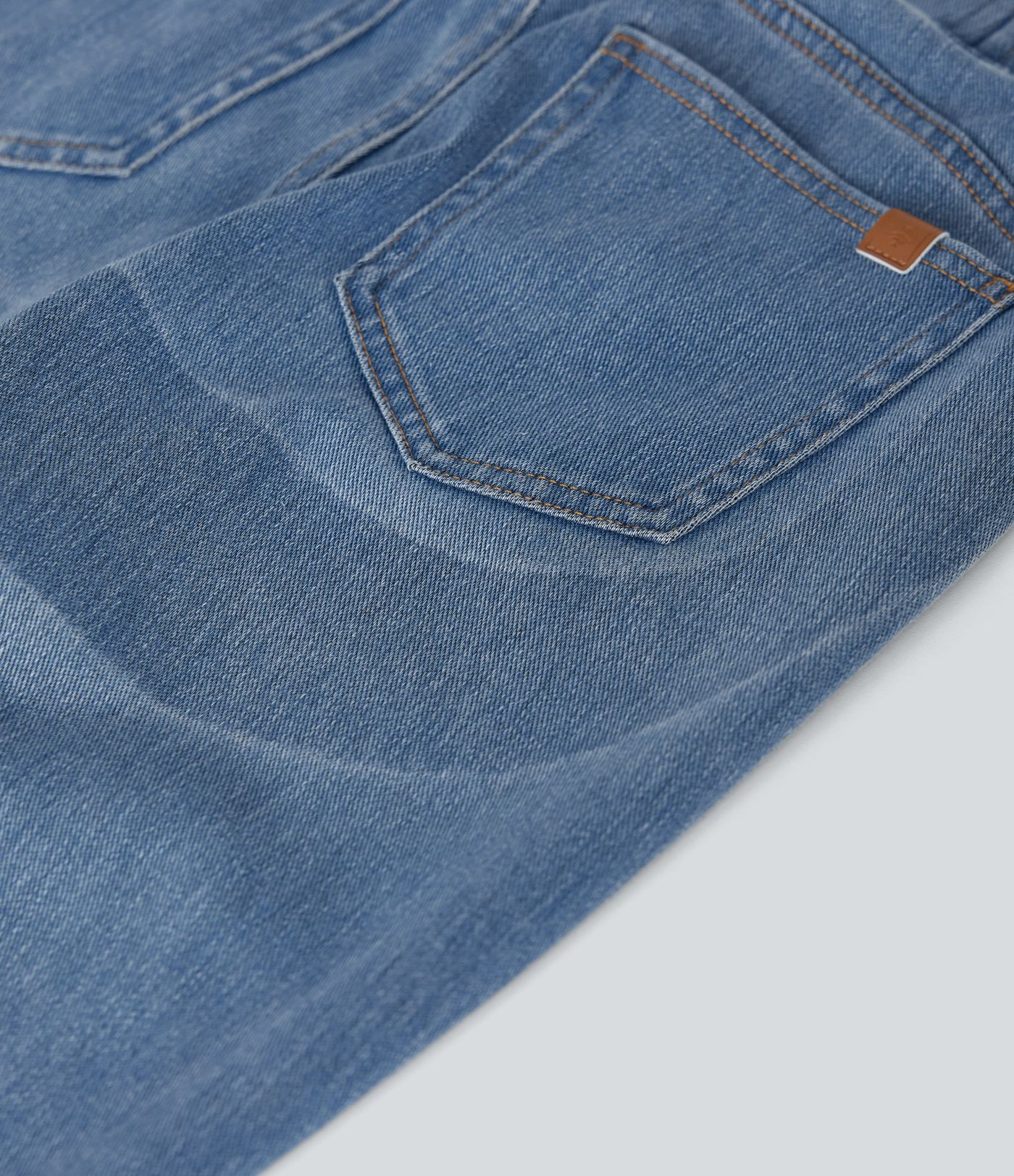 Halara Flex™ High-waisted Butt-lifting Tummy Control Skinny Denim Casual 7/8 Leggings with Pockets